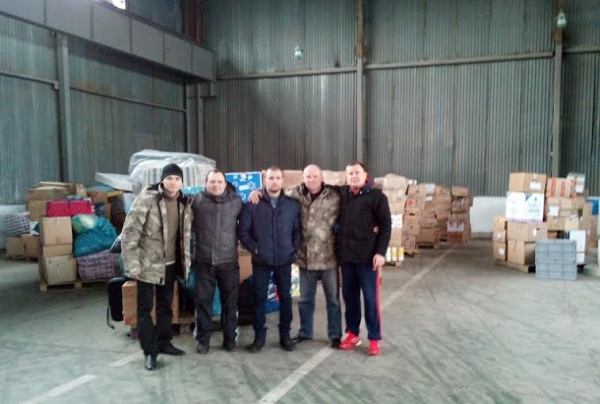 Греко-католики з Німеччини передали гуманітарну допомогу волинським бійцям. (ФОТО)